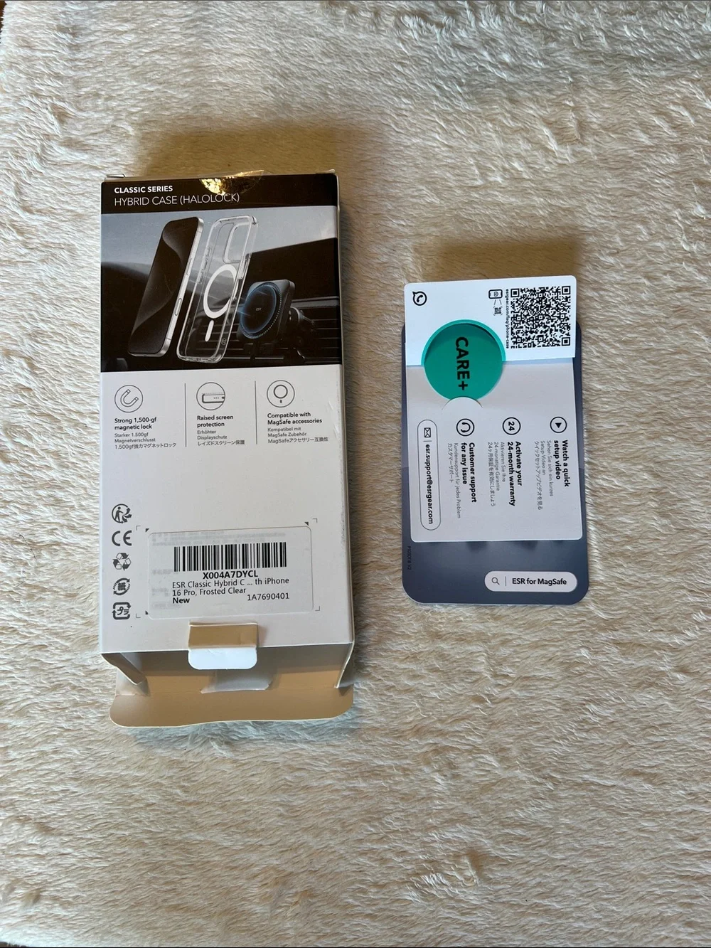 iPhone 16 Pro Clear and Frosted Magnetic Phone Case